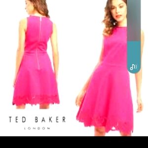 Pink Ted  baker cocktail dress